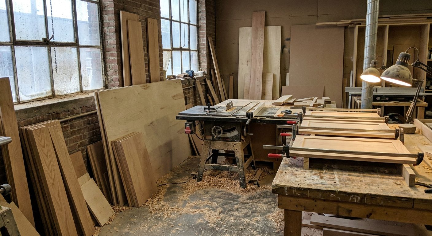 Atelier d'ébénisterie Armoires LD
